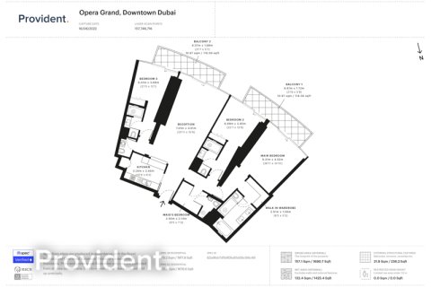 Apartment in Downtown Dubai (Downtown Burj Dubai), Dubai 4 bedrooms № 1521 - photo 15