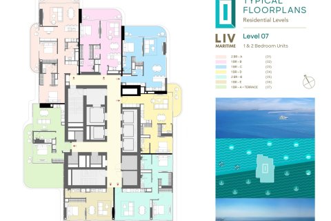 Apartment in LIV Maritime in Maritime City, Dubai 1 bedroom, 63 sq.m. № 103910 - photo 13