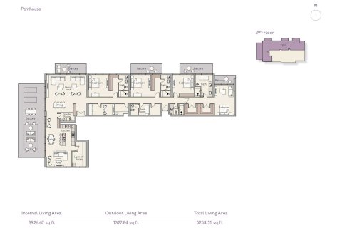 Apartment in Mohammed Bin Rashid City, Dubai 4 bedrooms, 286 sq.m. № 103927 - photo 6