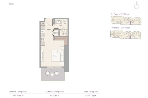 Apartment in Mohammed Bin Rashid City, Dubai 4 bedrooms, 286 sq.m. № 103927 - photo 5