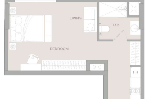 Apartment in Dubai studio, 47 sq.m. № 49637 - photo 11