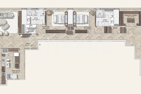 Appartement à Dubai, 2 chambres, 225 m², № 49619 - photo 16
