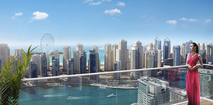 Appartement à Dubai Marina, Dubai, 2 chambres, 106.7 m², № 11076
