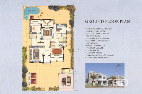 Villa in Falcon City of Wonders, Dubai 5 bedrooms, 603.96 sq.m. № 136314 - photo 2