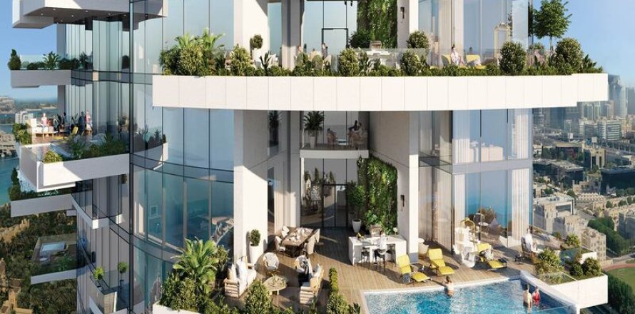 Appartement à Dubai Design District, Dubai, 2 chambres, 134.33 m², № 52634