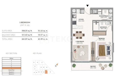 Apartment in Meydan, Dubai 1 bedroom, 70 sq.m. № 50501 - photo 21