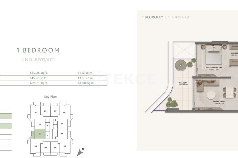 Apartment in Meydan, Dubai 1 bedroom, 65 sq.m. № 50503 - photo 21