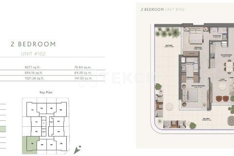 Apartment in Meydan, Dubai 1 bedroom, 65 sq.m. № 50503 - photo 22