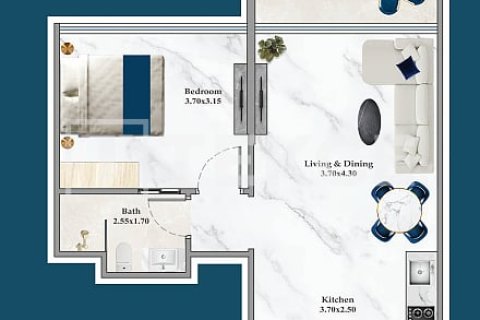 شقة في Dubai Silicon Oasis, دبي 2 غرف نوم, 74 م² رقم 11343 - صورة 26