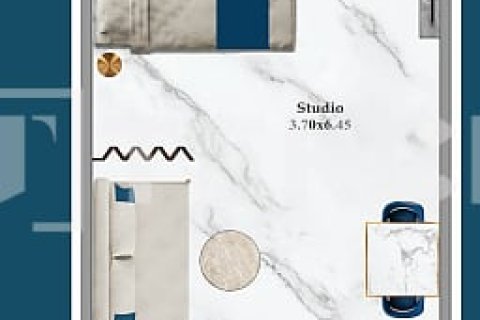 شقة في Dubai Silicon Oasis, دبي 2 غرف نوم, 74 م² رقم 11343 - صورة 25