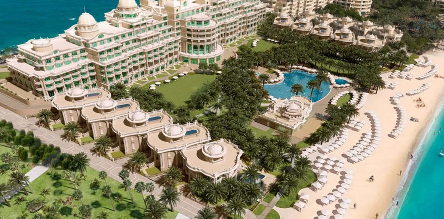 Апартаменты в отеле в Пальме Джумейре, Дубай, студия, 61.8м², № 8176