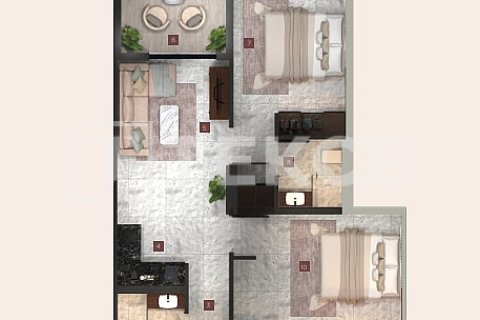 Apartment in Dubai 2 bedrooms, 76 sq.m. № 110245 - photo 3
