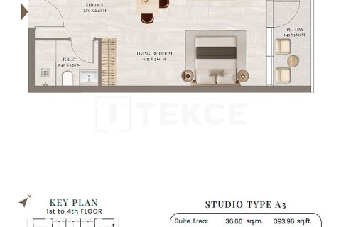 شقة في Dubai Land, دبي 2 غرف نوم, 126 م² رقم 100640 - صورة 21