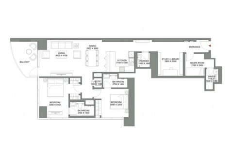 Apartment in Mohammed Bin Rashid City, Dubai 2 bedrooms, 141 sq.m. № 83939 - photo 14