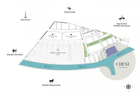 Купить квартиру в Мохаммед Бин Рашид Сити, Дубай: 4 спальни, 201м², № 83942 - фото 13