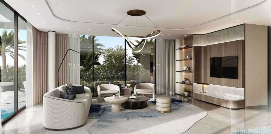 Вилла в WADI VILLAS в Meydan, Дубай, 4 спальни, 608.55м², № 31225