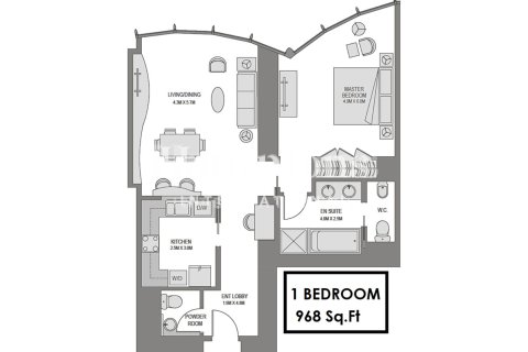 Apartment in Burj Khalifa, Dubai 1 bedroom, 89.93010400 sq.m. № 84000 - photo 18