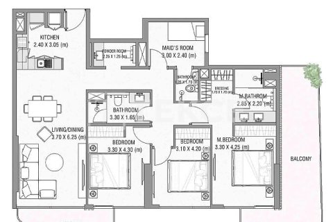 Appartement à Dubai, 3 chambres, 312 m², № 100498 - photo 16