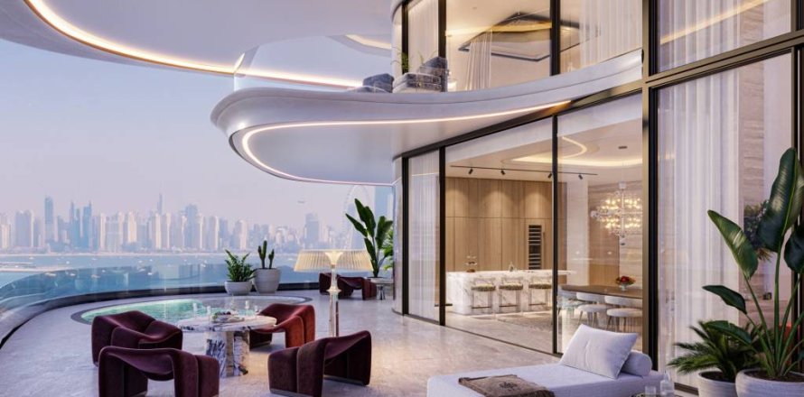 Квартира в Дубае, 4 спальни, 594.39м², № 4840