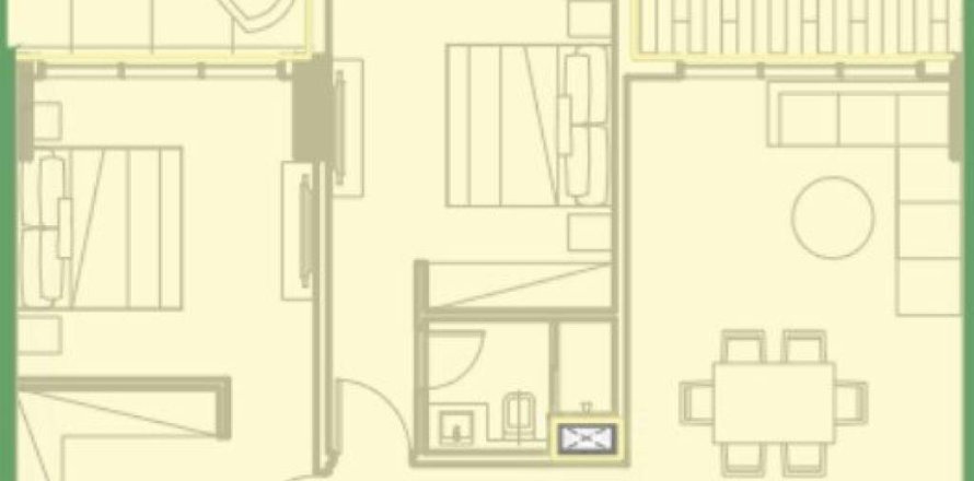 Квартира в Дубае, 2 спальни, 160.7м², № 4497