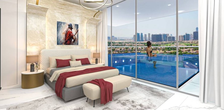 Квартира в Дубае, 3 спальни, 112.56м², № 4499