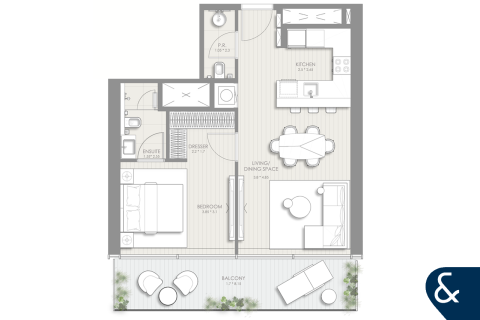 Appartement à Sheikh Zayed Road, Dubai, 2 chambres, 117 m², № 74699 - photo 13