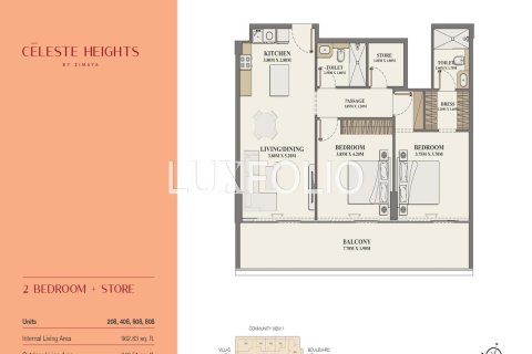 Apartment in Al Furjan, Dubai 2 bedrooms, 113 sq.m. № 45753 - photo 28