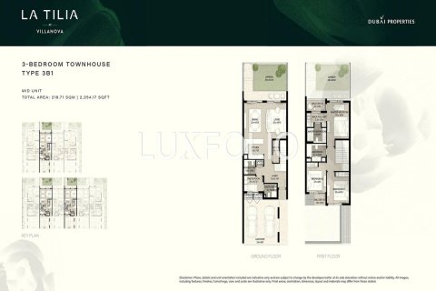 Adosado en Dubai Land, Dubai, 3 dormitorios, 218 m², № 45754 - foto 12