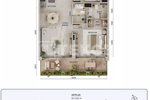 Apartment in Dubai 1 bedroom, 61 sq.m. № 96673 - photo 14