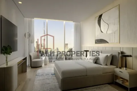 Appartement à Business Bay, Dubai, 1 chambre, 76 m², № 92834