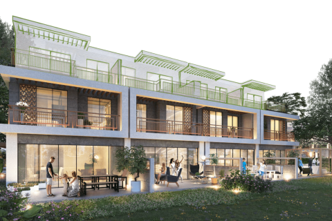 Townhouse in DAMAC Hills (Akoya by DAMAC), Dubai 3 bedrooms, 185 sq.m. № 92312 - photo 3