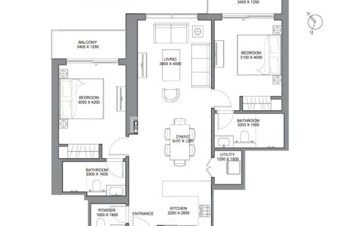 Appartement à Dubai, 2 chambres, 97 m², № 18934 - photo 12