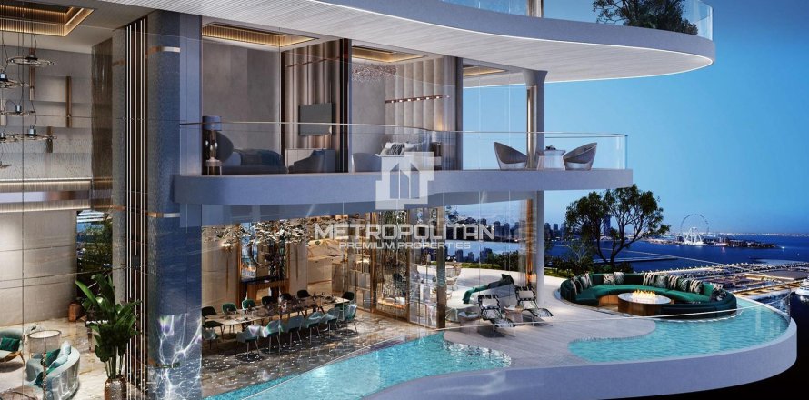 Appartement à Dubai Harbour, Dubai, 1 chambre, 77 m², № 72843