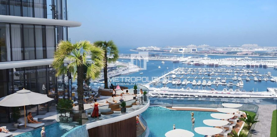 Квартира в Dubai Harbour, Дубай, 1 спальня, 80м², № 74052