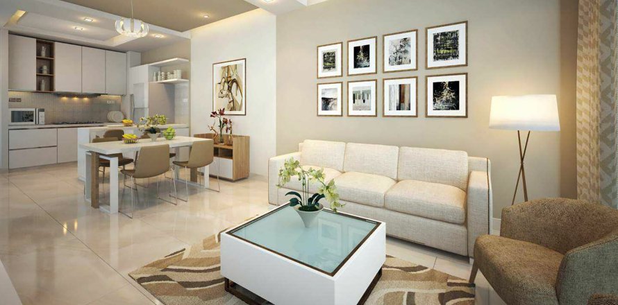 Appartement à DAR AL JAWHARA à Jumeirah Village Circle, Dubai, 2 chambres, 142 m², № 30314