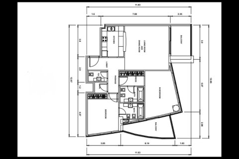 Appartement à Dubai Marina, Dubai, 2 chambres, 125.2 m², № 52423 - photo 29