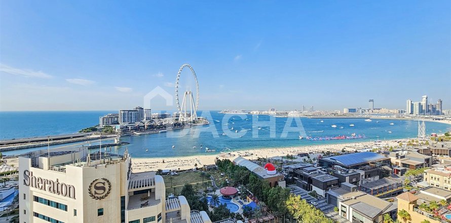 Appartement à Jumeirah Beach Residence, Dubai, 1 chambre, 109.1 m², № 6757