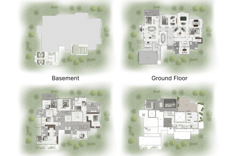 Villa in Al Barari, Dubai 6 bedrooms, 1829 sq.m. № 92360 - photo 3