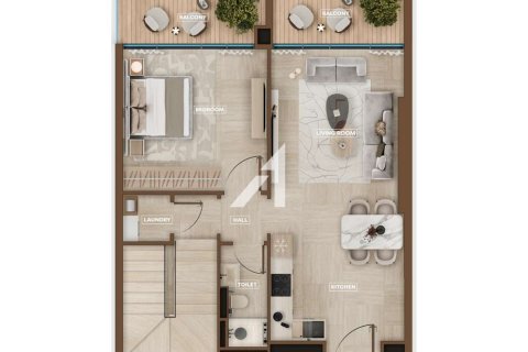 Apartment in Dubai 1 bedroom, 79.4 sq.m. № 56054 - photo 12