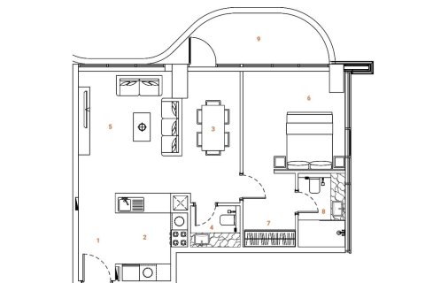 Appartement à Dubai, 1 chambre, 77 m², № 18176 - photo 10