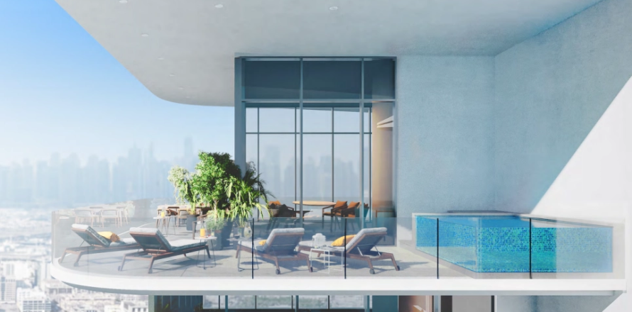 Appartement à Dubai, 1 chambre, 77 m², № 18176