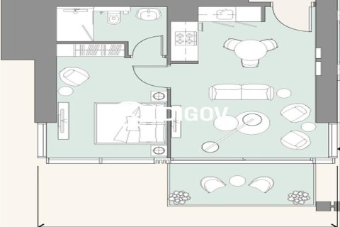 Appartement à Business Bay, Dubai, 1 chambre, 59.46 m², № 142442 - photo 15