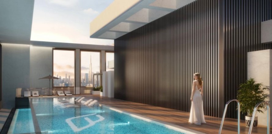 Appartement à Al Jaddaf, Dubai, 1 chambre, 75 m², № 41041
