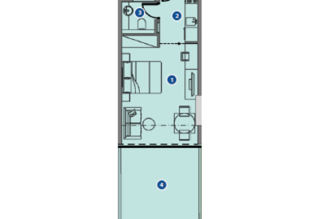 Apartamento en Mohammed Bin Rashid City, Dubai, estudio, № 92568 - foto 3