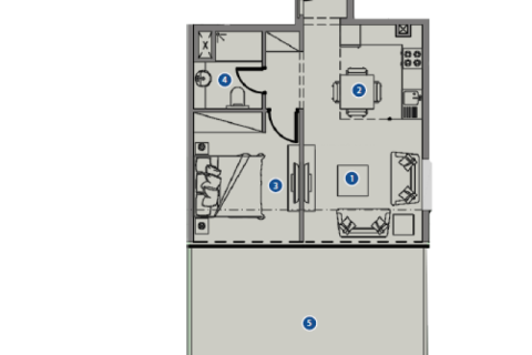Apartamento en Mohammed Bin Rashid City, Dubai, estudio, № 92568 - foto 4
