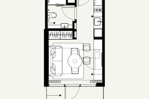 Apartamento en Al Furjan, Dubai, estudio, 63 m², № 92566 - foto 2