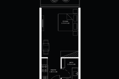 Appartement à Business Bay, Dubai, studio, 35 m², № 92571 - photo 8