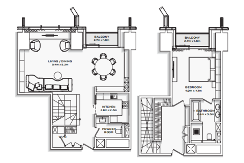 Apartment in Sheikh Zayed Road, Dubai 1 bedroom, 73 sq.m. № 92570 - photo 13