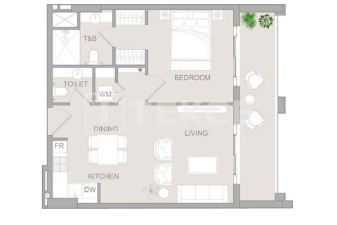 Apartment in Dubai Land, Dubai 1 bedroom, 70 sq.m. № 12918 - photo 19