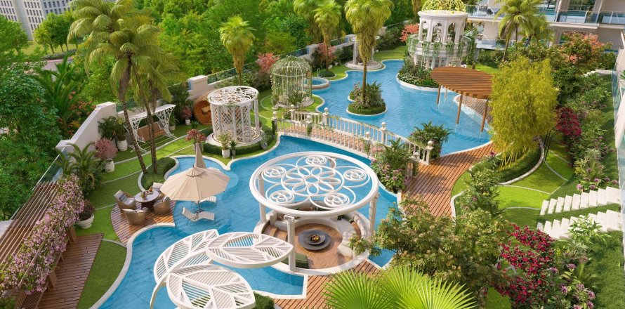 Apartment in VINCITORE AQUA FLORA in Dubai Science Park, Dubai 2 bedrooms, 101.93 sq.m. № 39879